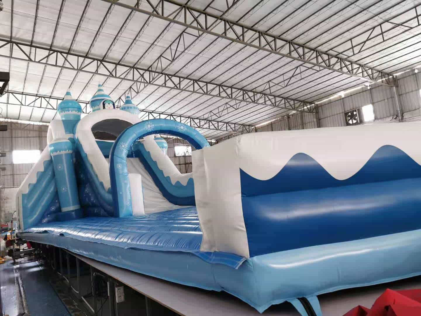 Commercial Inflatable Winter Bouncer Ball Pool - Minyefun